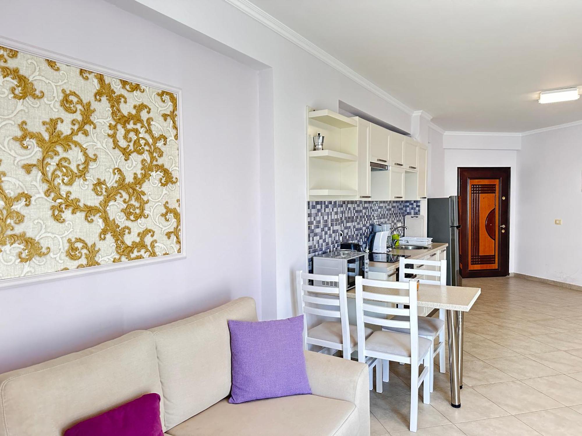 Violet Sea View Apartment Saranda Dış mekan fotoğraf